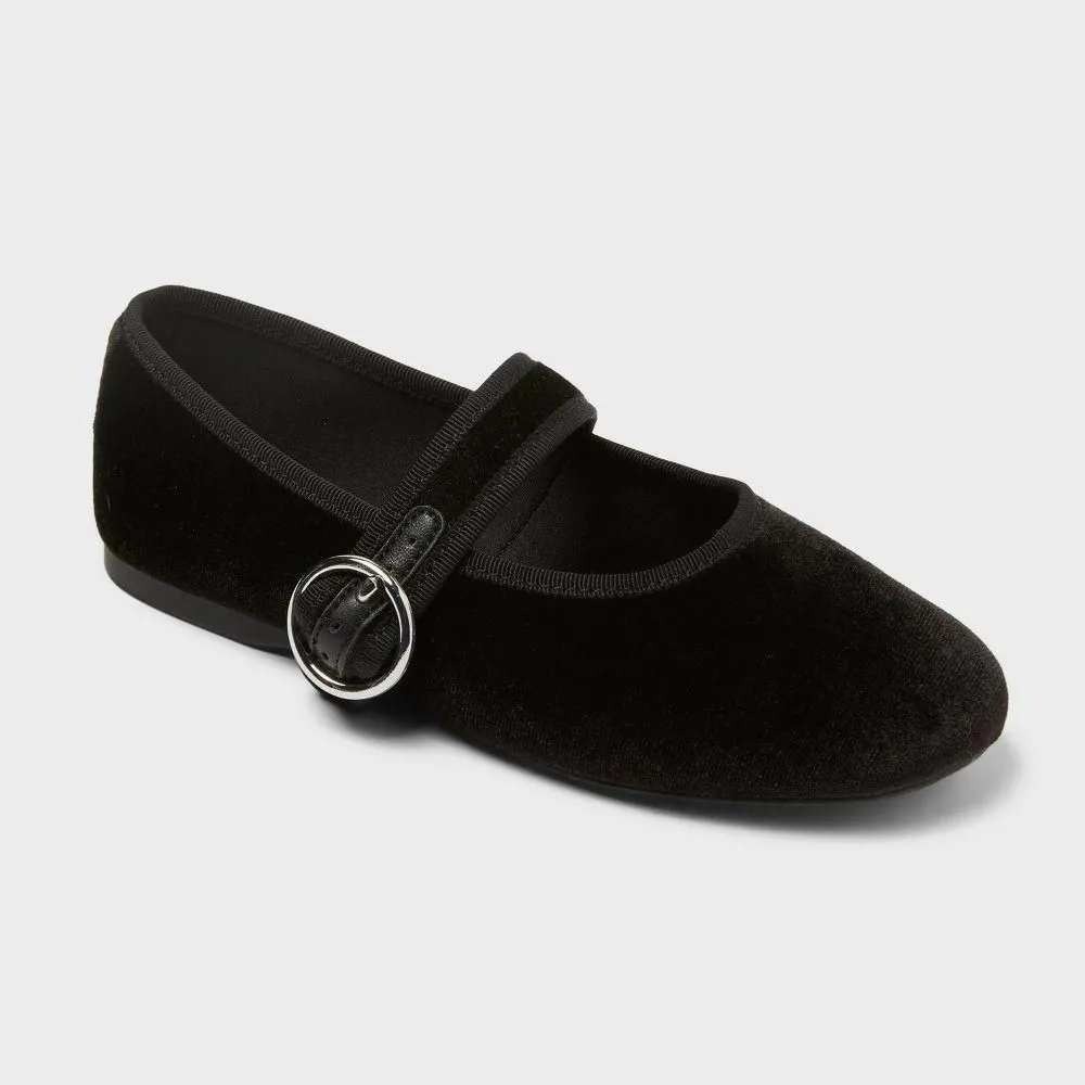 Little Girl Quilla Ballet Flats by art class Black Size 13 New With Tags